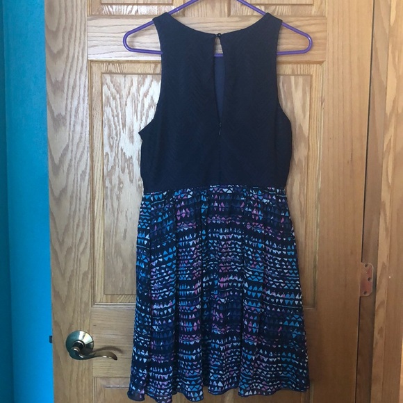Geometric Pattern Tank Dress - Picture 2 of 4